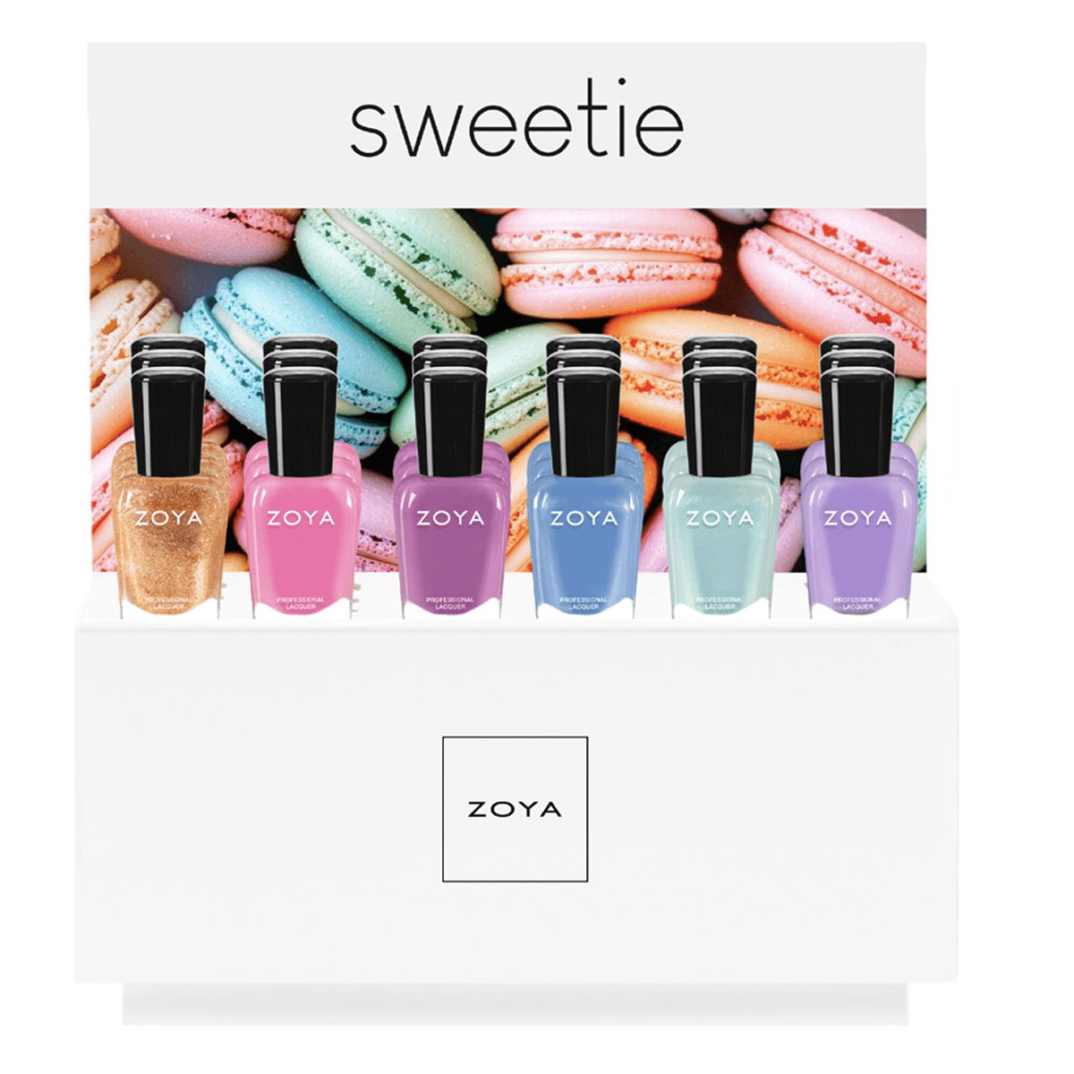 SWEETIE KOLLEKSJONEN, 18 FLASKER I DISPLAY